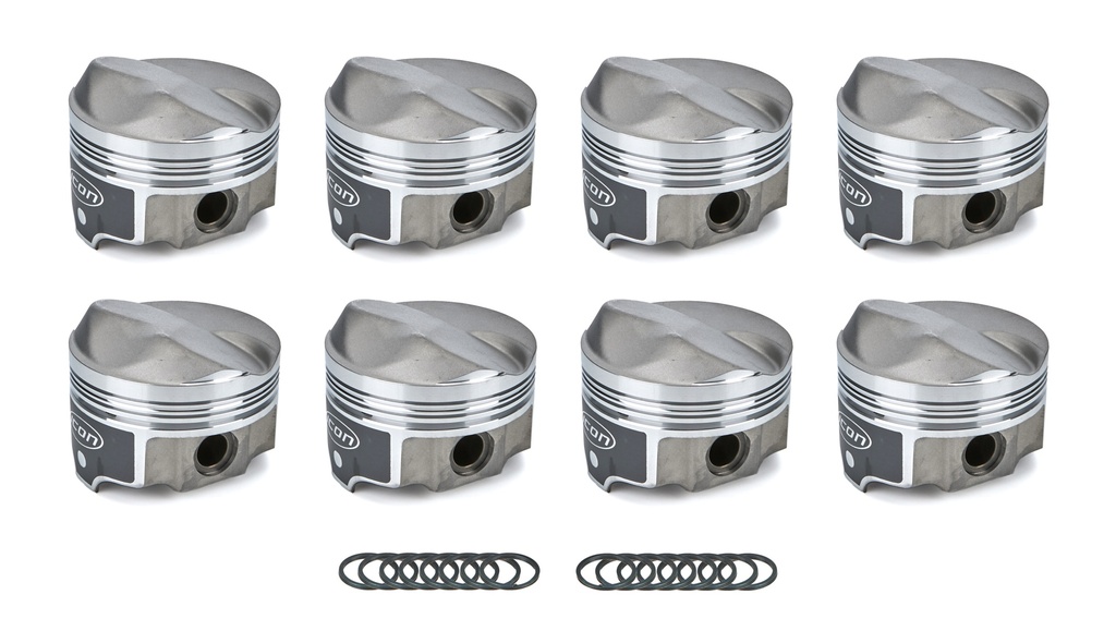 [ICNIC10009.030] Icon Pistons - Bbc Fhr Domed Piston Set 4.155 Bore +41cc