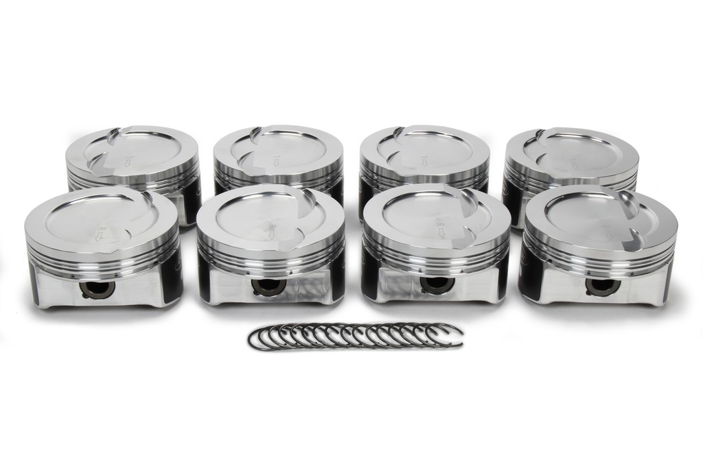 [ICNIC553C.STD] Icon Pistons - LS 6.0/6.2L Dish Forged Piston Set 4.000 Bore