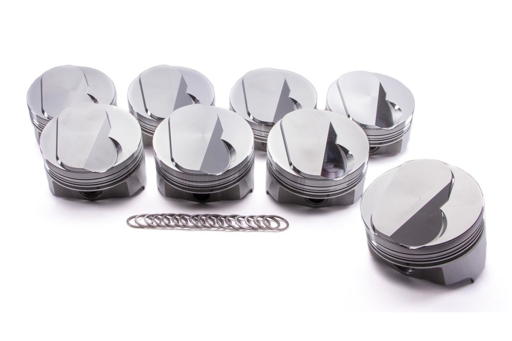 [ICNIC779.040] Icon Pistons - Bbc Domed Piston Set 4.290 Bore +18cc