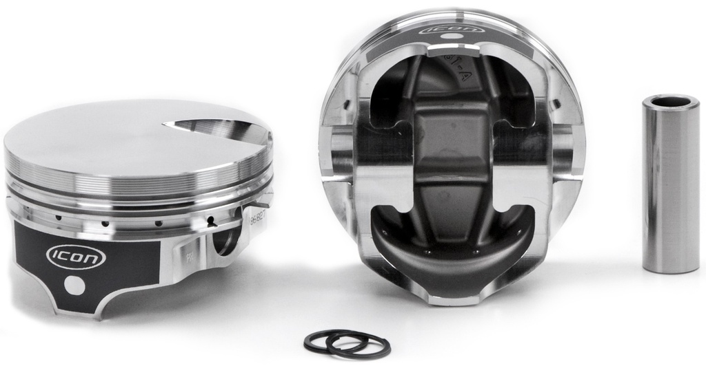 [ICNIC785.060] Icon Pistons - Bbc Ft Forged Piston Set 4.310 Bore -3.0cc