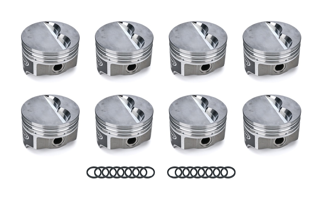 [ICNIC792.030] Icon Pistons - Sbc Forged F/T Piston Set 4.030 Bore -4.90Cc