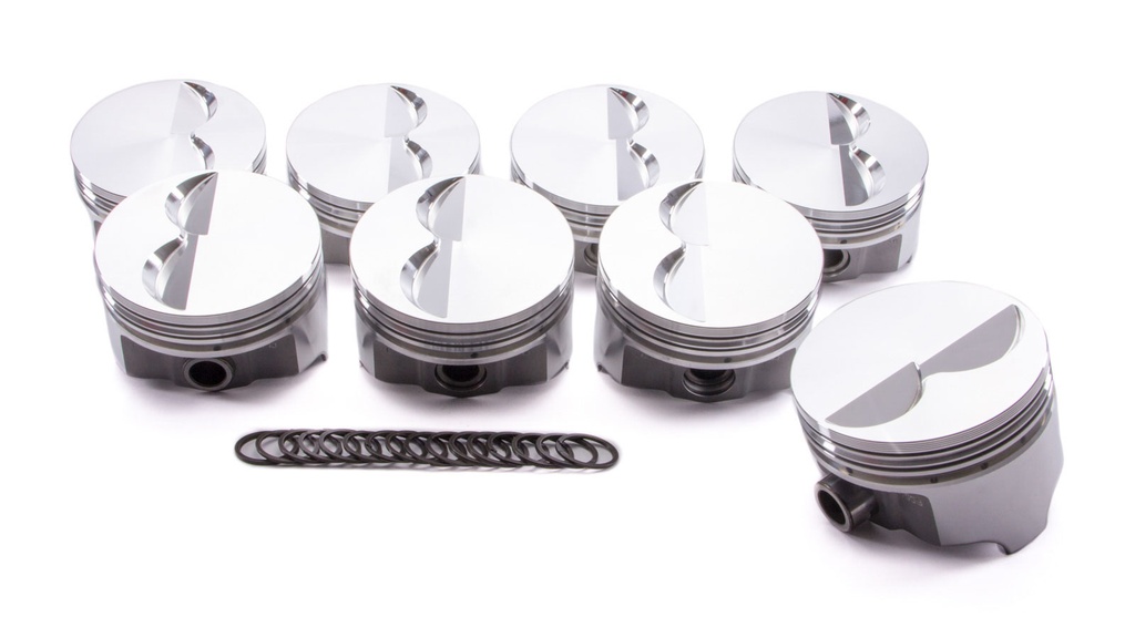 [ICNIC792.040] Icon Pistons - SBC Forged F/T Piston Set 4.040 Bore -4.90Cc