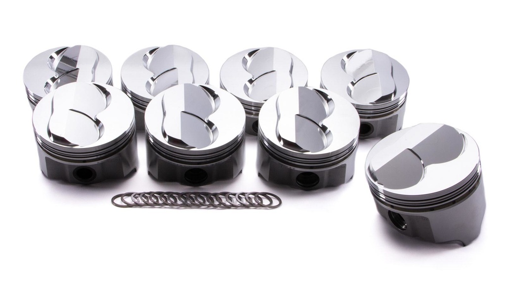 [ICNIC802.030] Icon Pistons - Sbc Forged Domed Piston Set 4.030 Bore