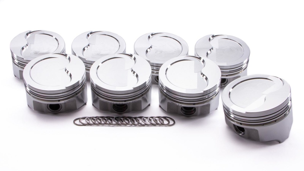 [ICNIC887.030] Icon Pistons - Olds 455 Forged D-Cup Piston Set 4.156 -25cc