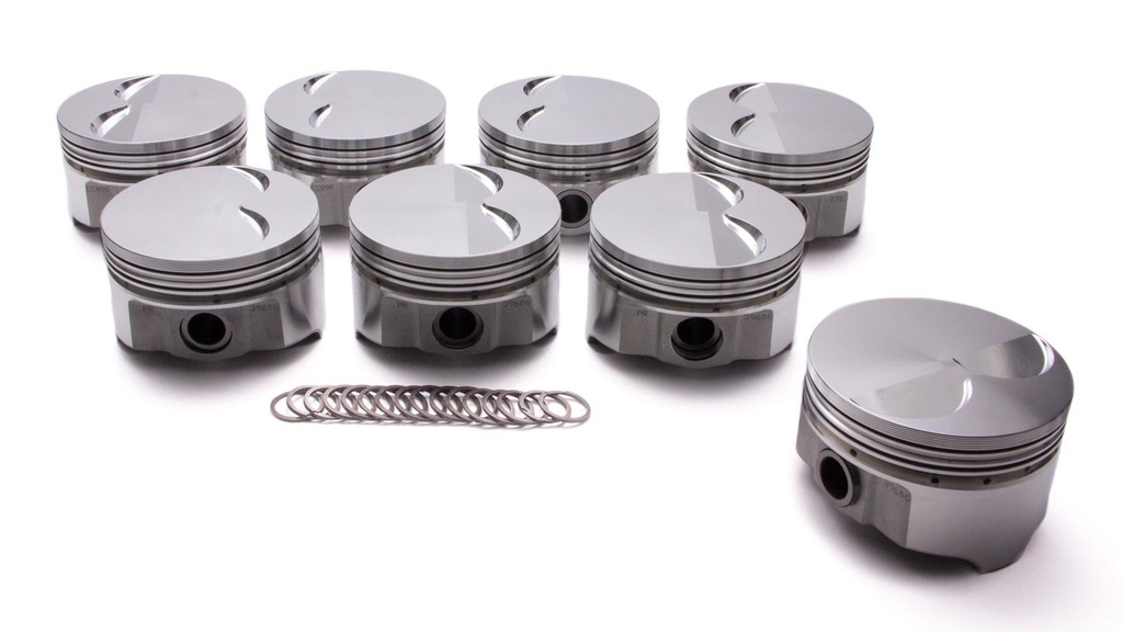 [ICNIC890.030] Icon Pistons - Pontiac 400 Forged F/T Piston Set 4.150 -4.5cc