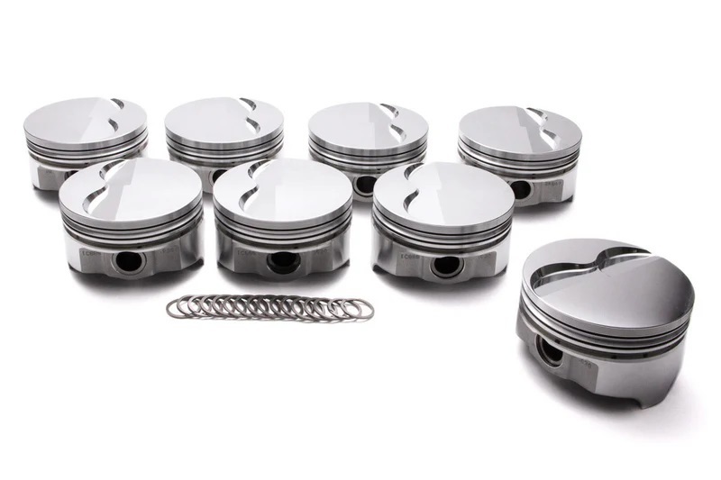 [ICNIC891.040] Icon Pistons - Pontiac V8 Dished Piston Set 4.160 Bore -14cc
