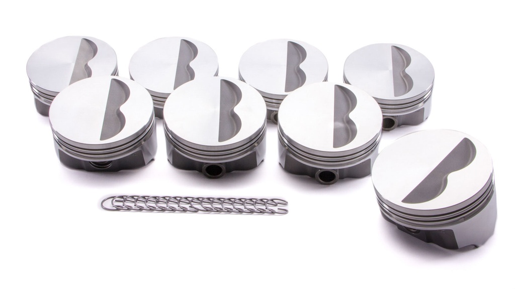 [ICNIC9941.030] Icon Pistons - SBC FHR F/T Piston Set 4.155 Bore -3.7cc