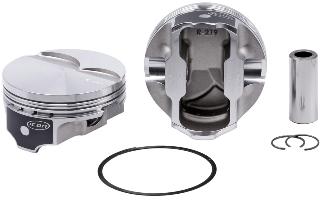 [ICNIC9991C.005] Icon Pistons - LS 6.0L/6.2L FT Forged Piston Set 4.005 Bore