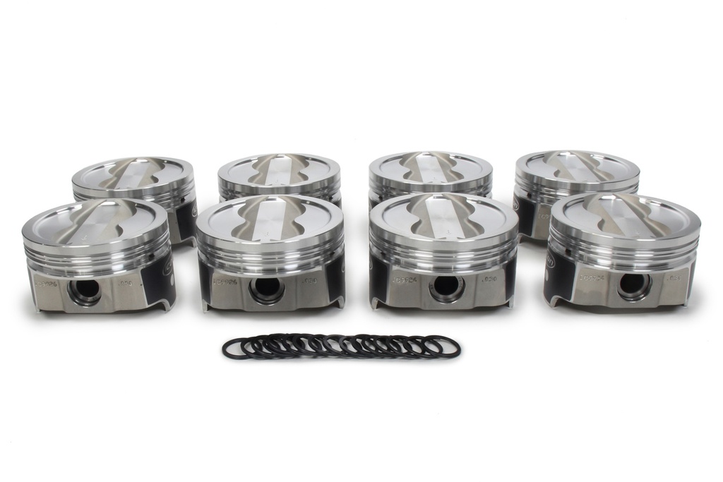 [ICNIC9926.060] Icon Pistons - SBC Dish FHR Piston Set 4.060 Bore -18cc