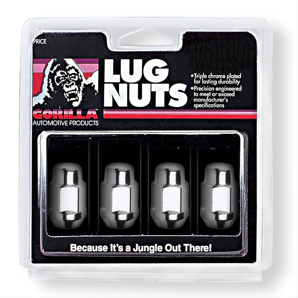 [GOR41177B] Gorilla - 4 Lugnuts Acorn Bulge 7/16