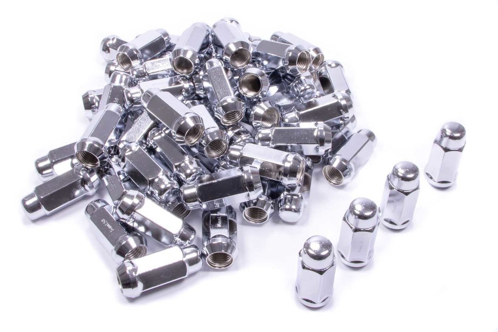 [GOR41188XLHT] Gorilla - 60 Lugnuts 1/2 Acorn Bulge 3/4 Hex Extra Long