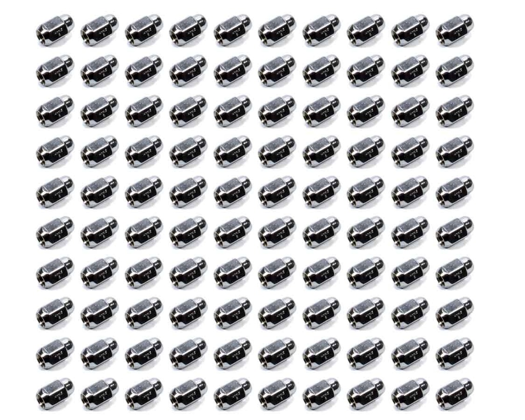 [GOR71148] Gorilla - 100 Lugnuts 14mm x 1.50 Acorn 13/16 Hex