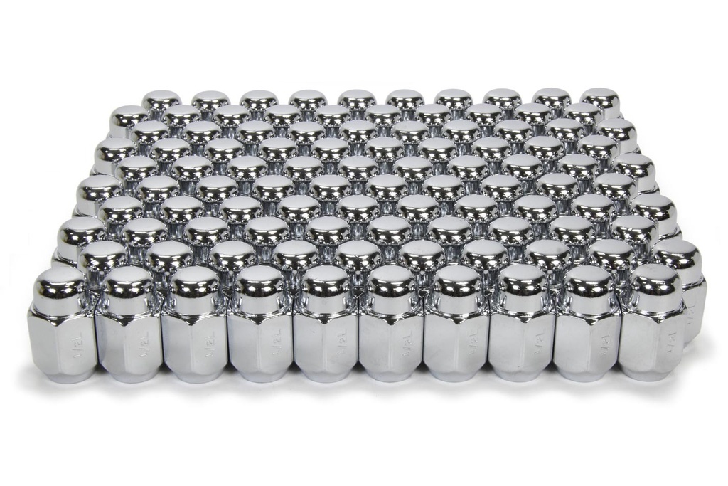 [GOR71188L] Gorilla - 100 Lugnuts 1/2in 13/16 Hex
