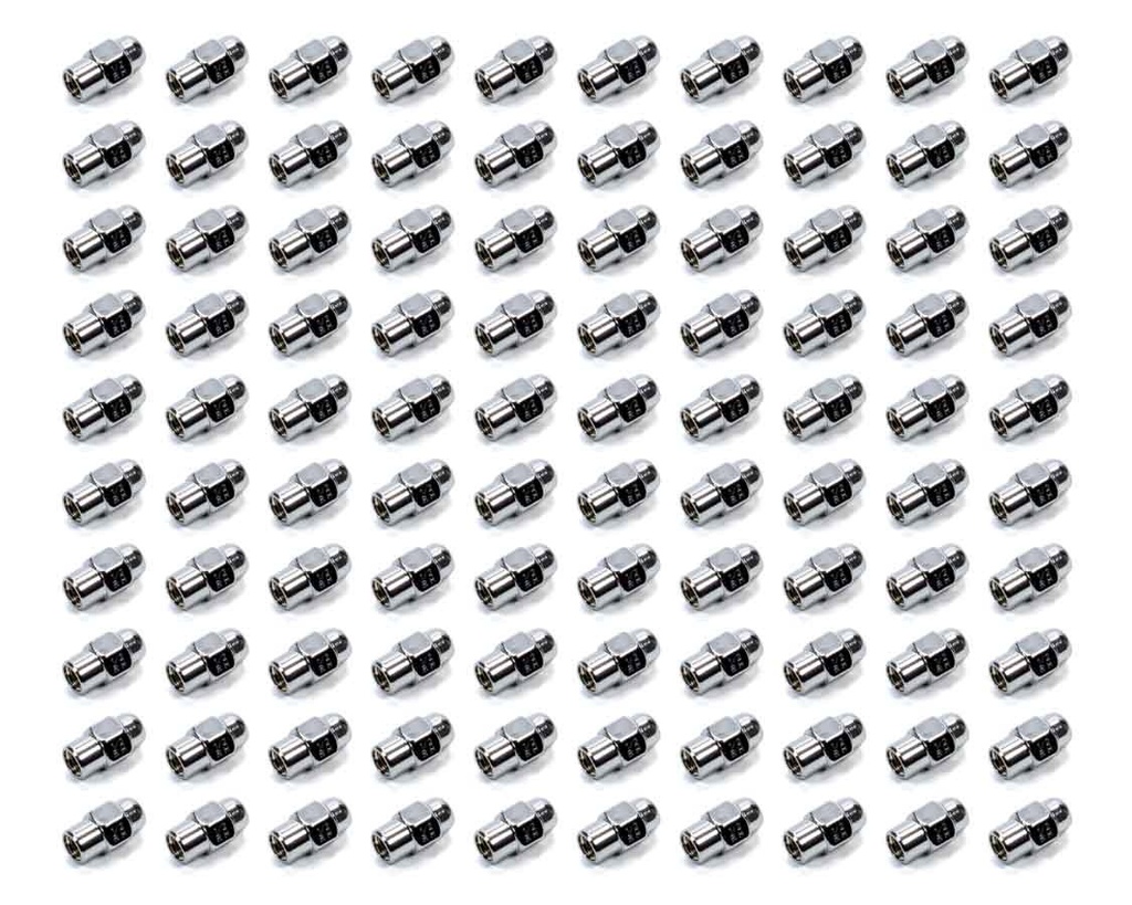 [GOR73188SM] Gorilla - 100 Lugnuts 1/2 Short Mag