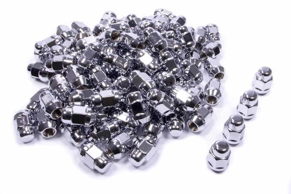 [GOR91138HT] Gorilla - 100 Lugnuts 12mm x 1.50 Acorn Bulge 13/16 Hex