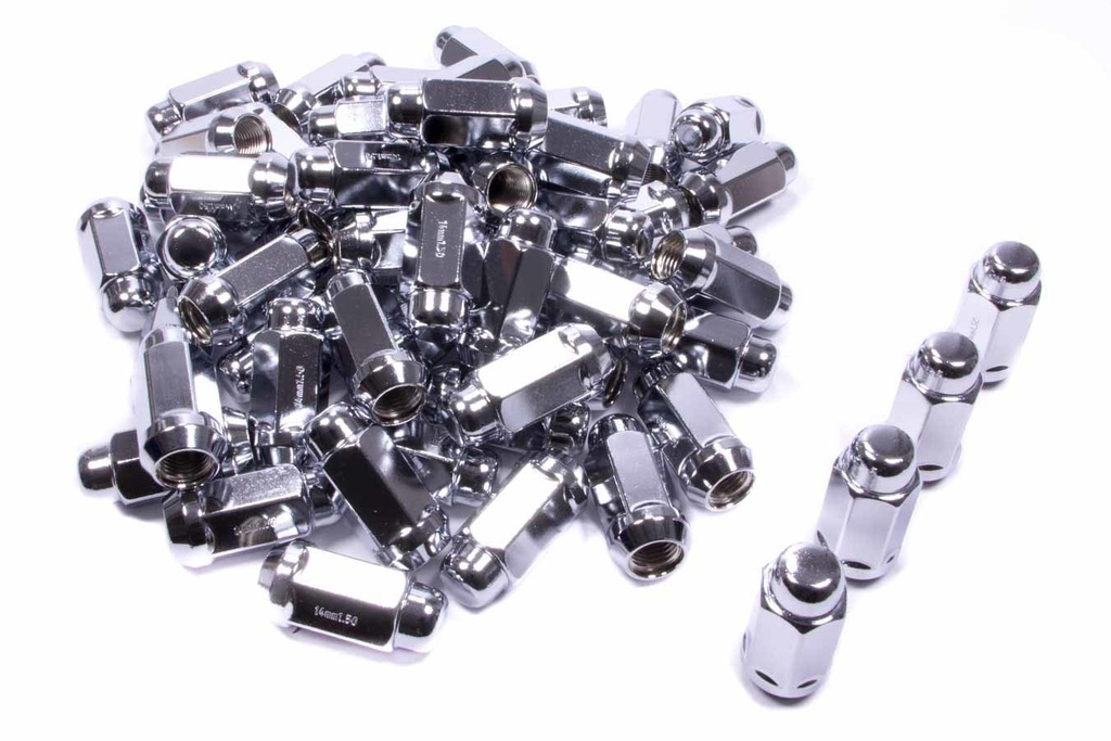 [GOR91148XL] Gorilla - 60 Lugnuts 14mm X 1.50 Acorn Bulge Extra Long