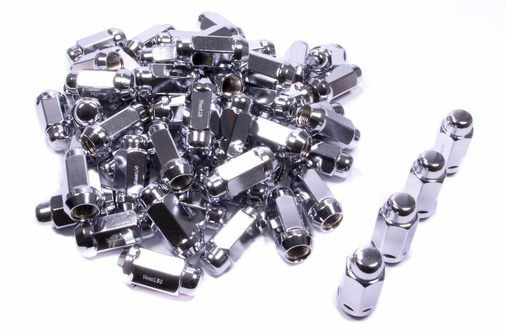 [GOR91198XL] Gorilla - 60 Lugnuts 9/16 Acorn Bulge Extra Long
