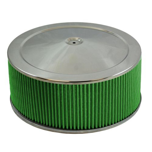 [GRE2196] Green Filter - Air Cleaner Assembly 14 X 6 Flat Base