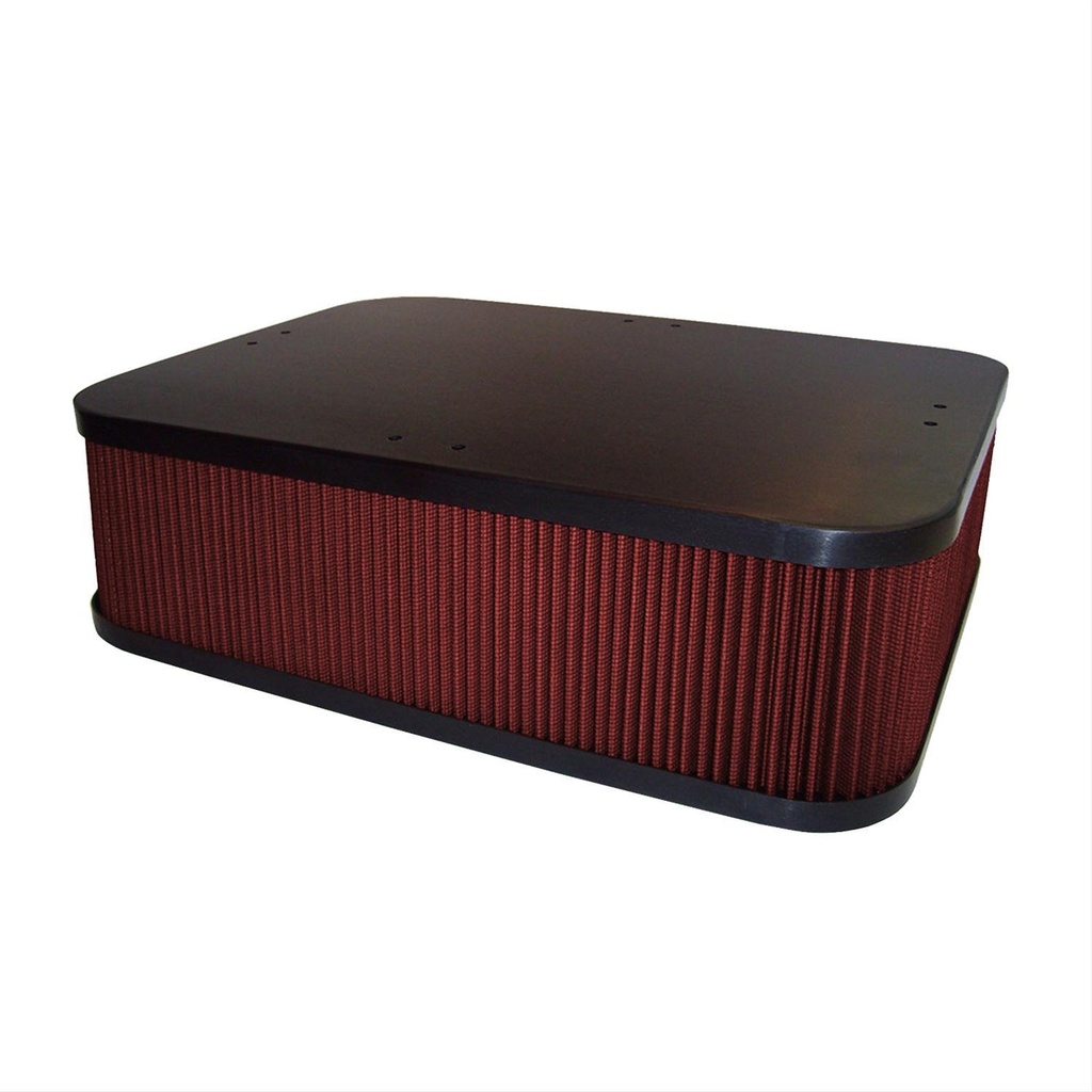 [GRE4069] Green Filter - Sprint Car Air Box Filter Red Filter 5in