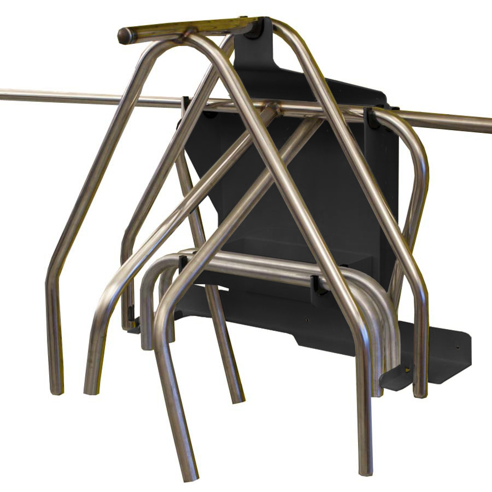 [HRPHRP6135-BLK] Hepfner Racing Products - Nerf And Bumper Rack Black