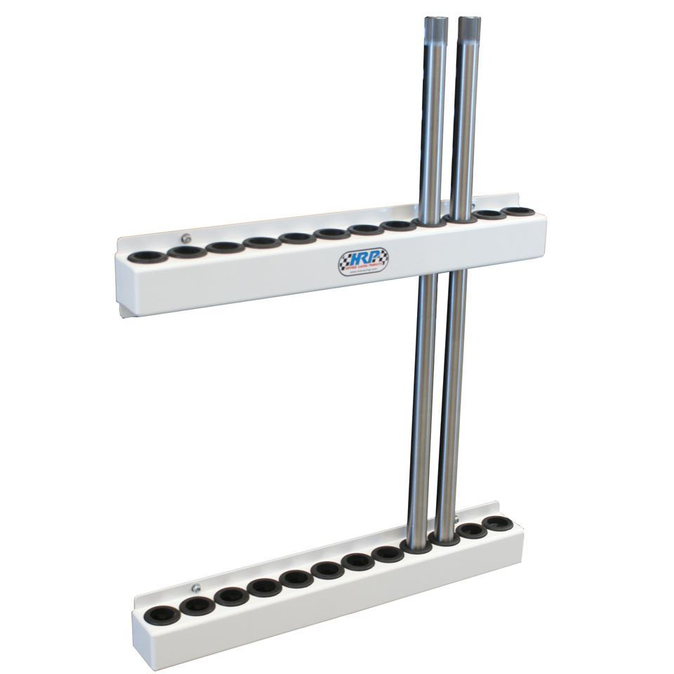 [HRPHRP6351-WHT] Hepfner Racing Products - Torsion Bar Rack For Midget Bars White