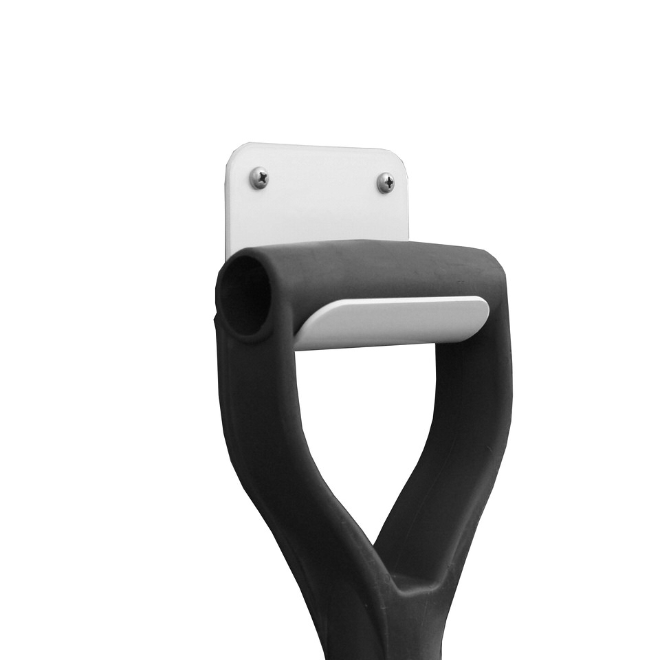 [HRPHRP6391-WHT] Hepfner Racing Products - Shovel Holder Wall Mount White