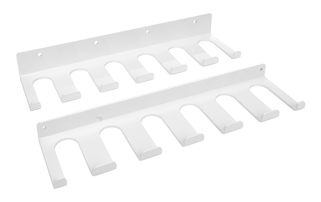 [HRPHRP6521D-15C-WHT] Hepfner Racing Products - Radius Rod Tray 1.250in Rod-Double Stack 15in L