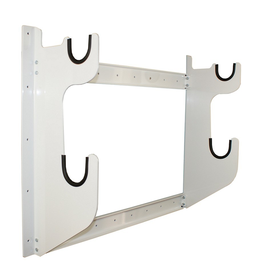 [HRPHRP6775-WHT] Hepfner Racing Products - Axle Rack 1 Front Axle 1 Rear End