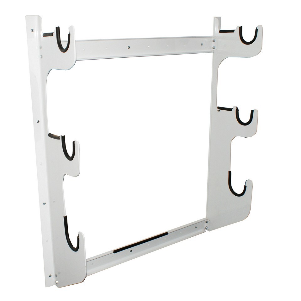 [HRPHRP6776-WHT] Hepfner Racing Products - Axle Rack 2 Front Axles 1 Rear End