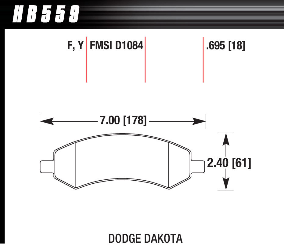 Hawk Brake - Performance Street Brake Pads (4)