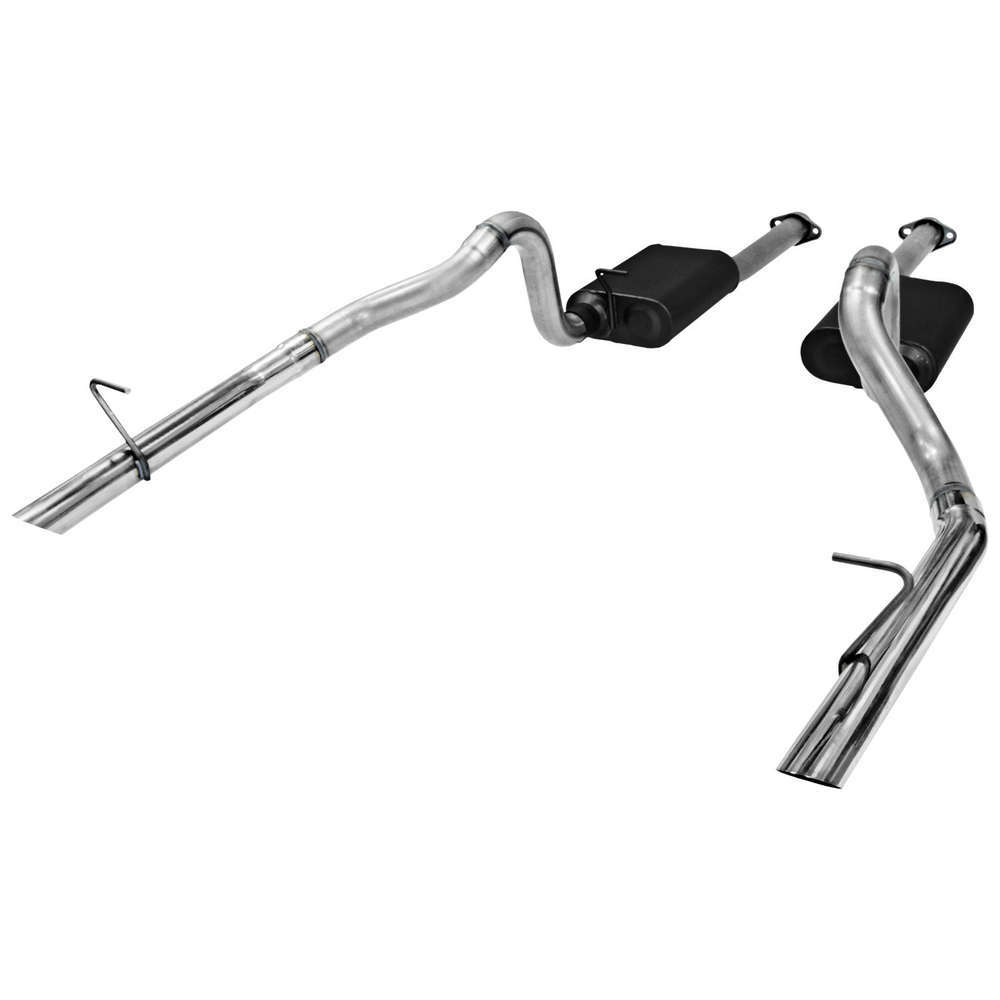 Flowmaster - A/T Exhaust System - 86-93 Mustang
