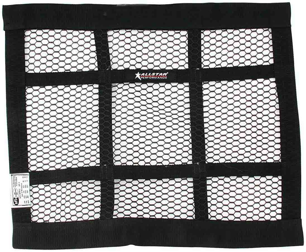 [ALL10211] Allstar Performance: Mesh Window Net Black 22 X 18 Sfi