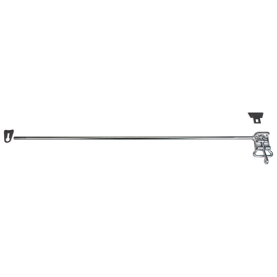 Allstar Performance: Window Net Kit Latch Type Round Bar