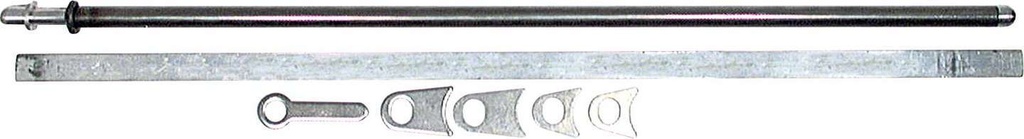 Allstar Performance: Window Net Kit Spring Loaded Round Bar