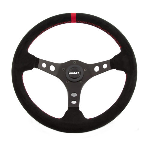 GRANT - Suede Racing Steering Wheel w/Center Marker