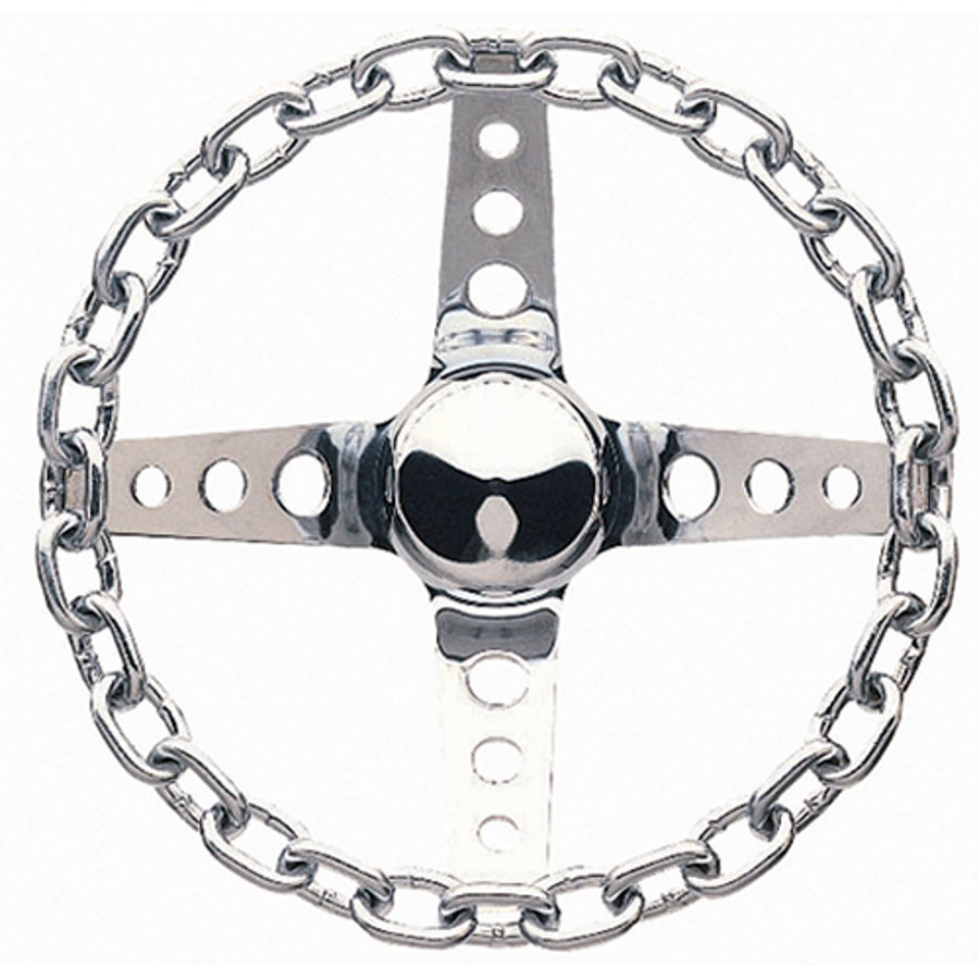 [GRT740] Grant - 11in Chrome Chain Wheel
