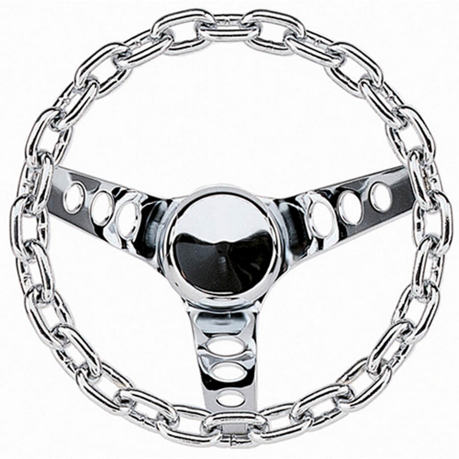 [GRT741] Grant - 10in Chrome Chain Wheel