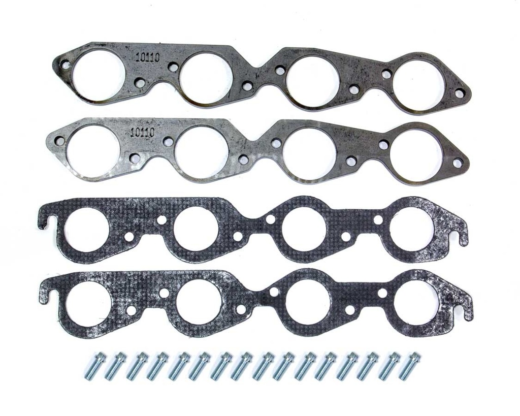 [HED10110] Hedman - Bb Chevy 2.375in Flanges Round Port