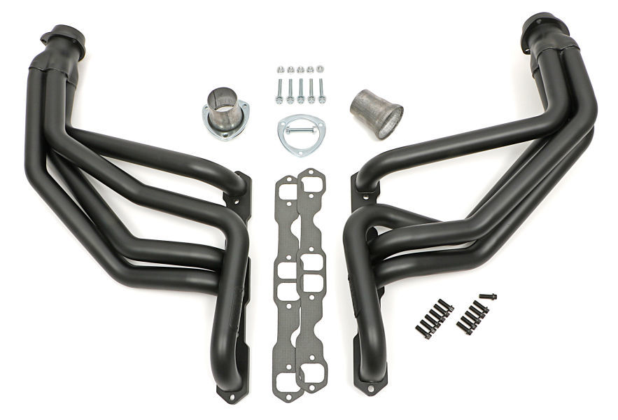 [HED63088] Hedman - Black Elite Headers 67-91 GM P/U SBC