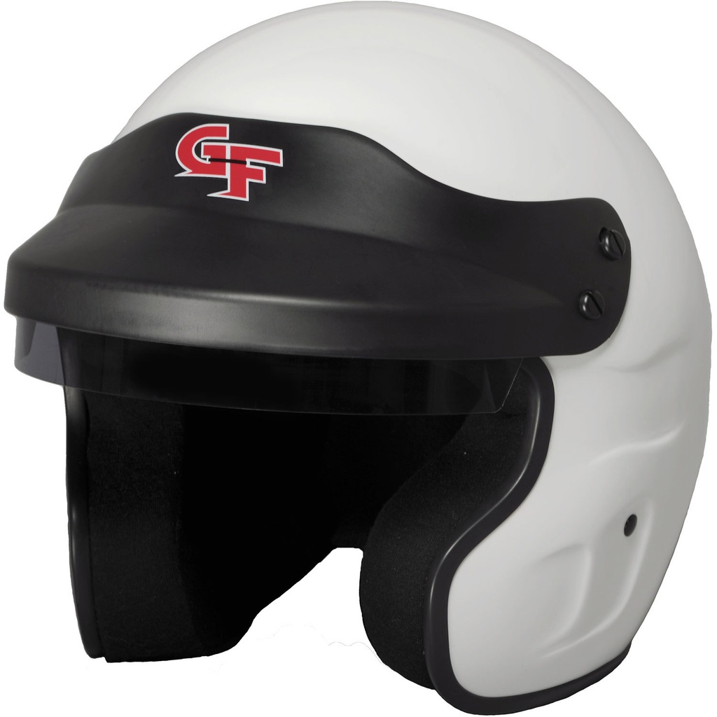 [GFR13002MEDWH] G-Force - Helmet Gf1 Open Medium White Sa2020