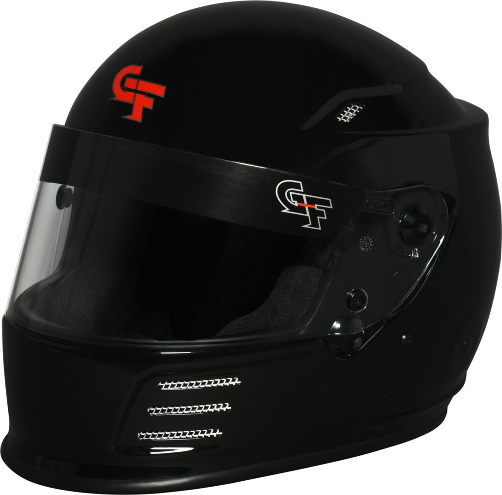 [GFR13004MEDBK] G-Force - Helmet Revo Medium Black Sa2020