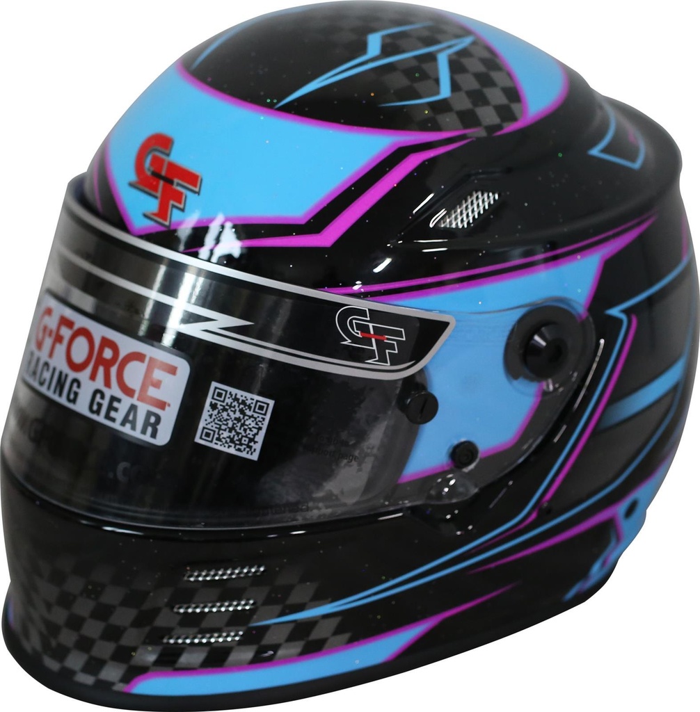 [GFR13005XSMBU] G-Force - Helmet Revo Graphics Xsm Blue Sa2020