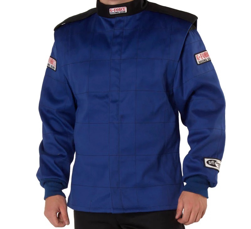 [GFR4126CLGBU] G-Force - Jacket Gf125 Child Large Blue