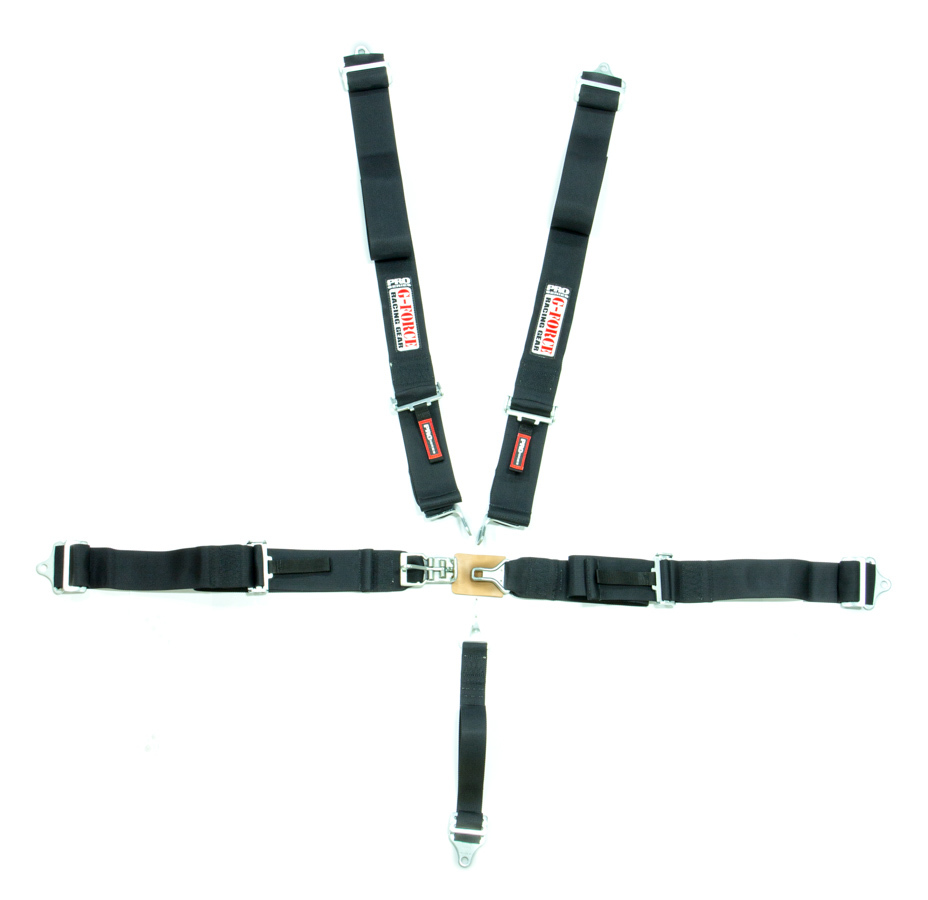 [GFR6100BK] G-Force - Indivd. Shoulder Harness Pull-Up Blk Pro Series