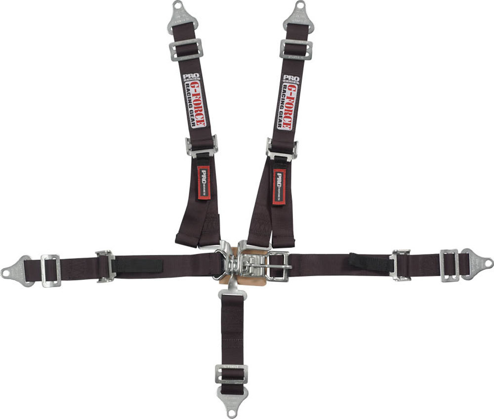 [GFR6460BK] G-Force - Jr Racer L&L Harness Bk