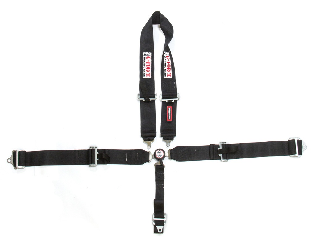 G-Force - U-Type Harness Camlock Black 5pt Pro Series