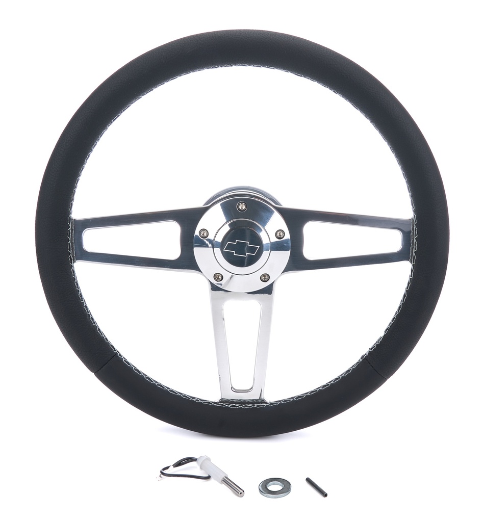 [GRT1911-1] GRANT - Billet Classic Series Black Wheel Chevy Logo