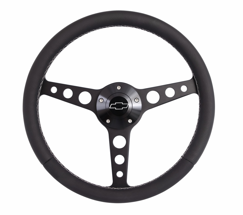 [GRT1926] Grant - Classic Series Blk Wheel Chevrolet Logo/Install K