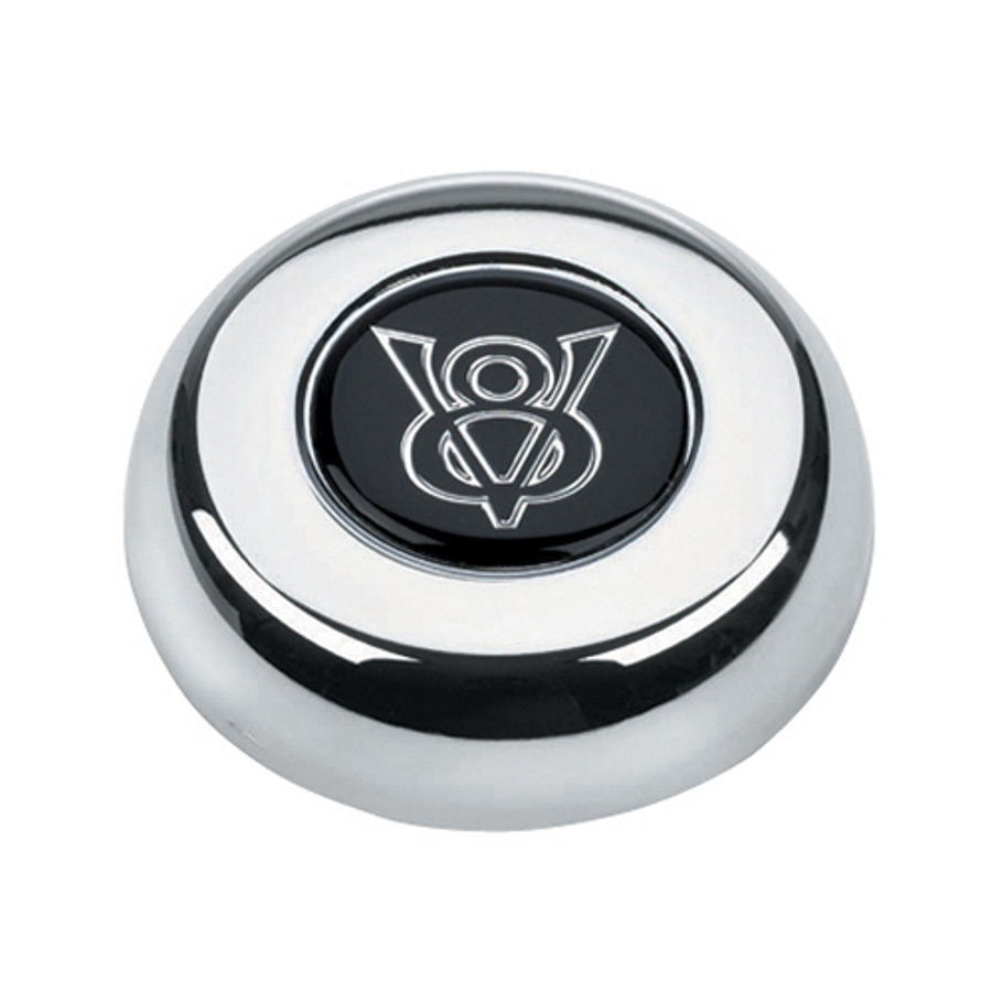 [GRT5682] Grant - Chrome Button-Ford V-8