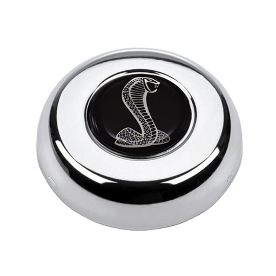 [GRT5683] GRANT - Chrome Horn Button-Cobra